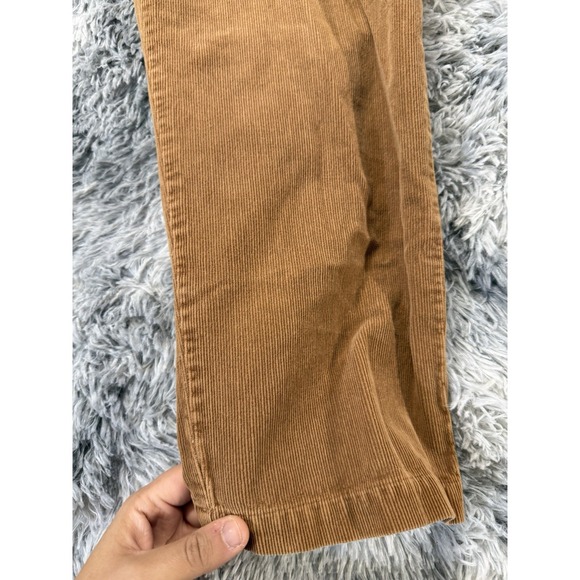 Olderbrother Corduroy Pants Unisex Tan Men Women Sm Distressed Hand Dye 28" - Picture 3 of 8